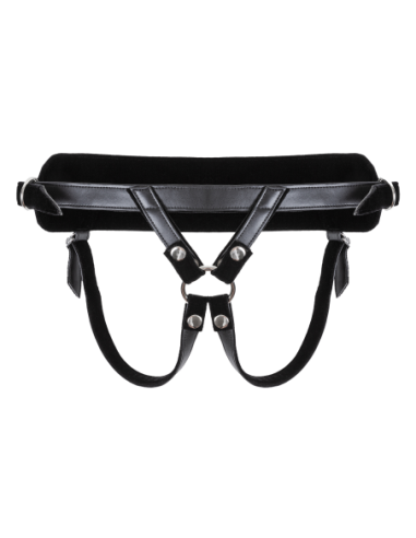 VIRGITE  UNIVERSAL HARNESS WITH PURPLE DILDO...