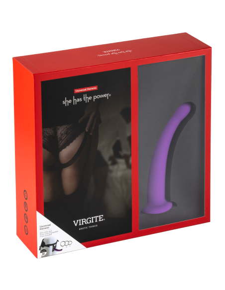 VIRGITE ARNÉS UNIVERSAL CON CONSOLADOR MORADO TALLA M MORADO