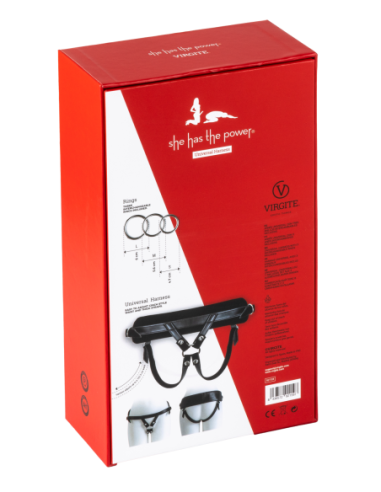 VIRGITE  UNIVERSAL HARNESS BLACK