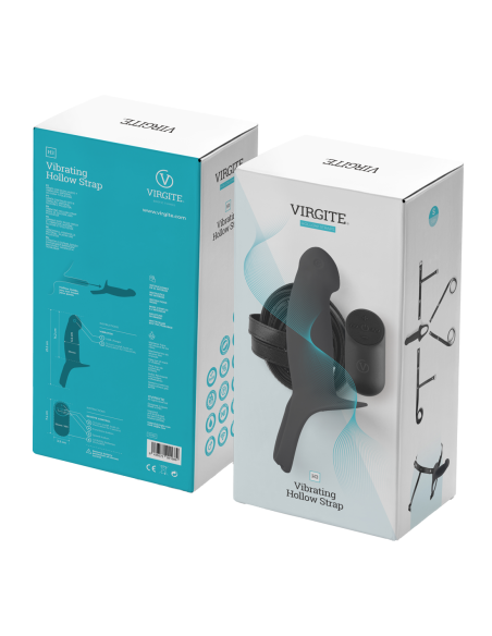 VIRGITE H3 CORREA HUECA VIBRATORIA H3 TALLA S NEGRO