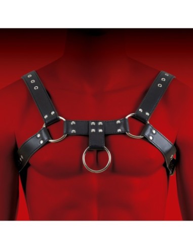 VIRGITE  MAN BONDAGE BODY HARNESS MOD. 2 BLACK