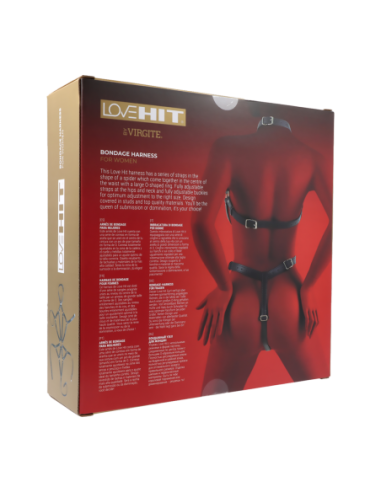 VIRGITE ARNÉS DE CUERPO BONDAGE PARA MUJER MOD....