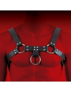 VIRGITE ARNÉS DE CUERPO BONDAGE HOMBRE MOD. 4 NEGRO 2