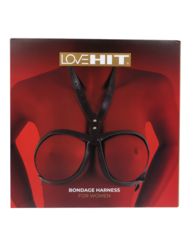 VIRGITE ARNÉS DE PECHO MUJER MOD. 1 NEGRO