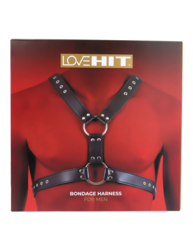 VIRGITE  MAN BONDAGE BODY HARNESS MOD. 5 BLACK
