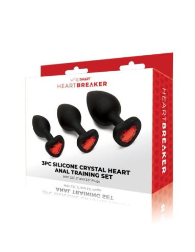SET DE ENTRENAMIENTO ANAL HEARTBREAKER NEGRO