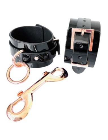 KINKY DIVA WRIST CUFFS BLACK