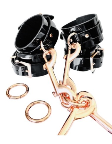 KINKY DIVA HOGTIE & CUFFS BLACK