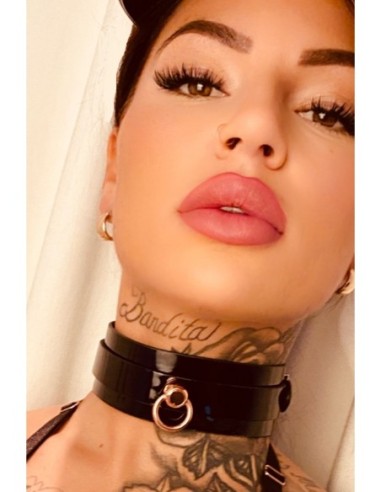 KINKY DIVA COLLAR DE JUNTA TÓRICA + CORREA...