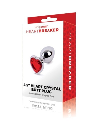 PLUG ANAL METÁLICO HEARTBREAKER PEQUEÑO