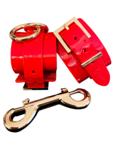 PUÑOS DE TOBILLOKINKY DIVA ROJO 2