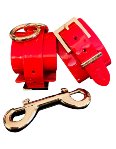 PUÑOS DE TOBILLOKINKY DIVA ROJO