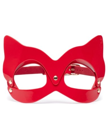 KINKY DIVA CAT MASK RED