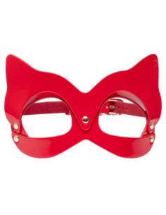KINKY DIVA CAT MASK RED 2