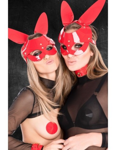 KINKY DIVA BUNNY MASK RED