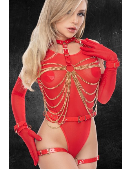 KINKY DIVA PARTE SUPERIOR DE LA CADENA CON HEBILLA PARTE SUPERIOR DE LA CADENA CON HEBILLA