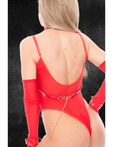 KINKY DIVA BUCKLED CHAIN TOP BUCKLED CHAIN TOP