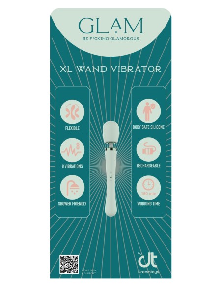 VIBRADOR DE VARITA INLAY DREAMTOYS GLAM XL