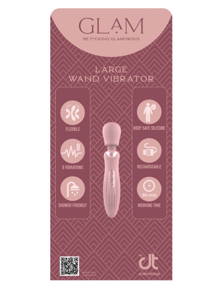VIBRADOR DE VARITA GRANDE INLAY DREAMTOYS GLAM
