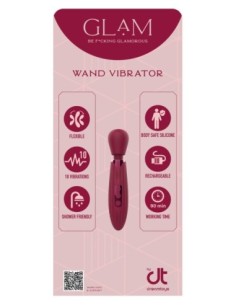 VIBRADOR DE VARITA GLAM CON INCRUSTACIONES DREAMTOYS