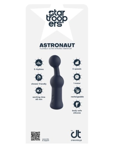 INLAY DREAMTOYS STARTROOPERS ASTRONAUT FLEXIBLE ULTRA STRONG VIBRATOR