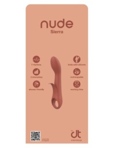 INCRUSTACIÓN DREAMTOYS NUDE SIERRA G-SPOT DUO VIBRADOR