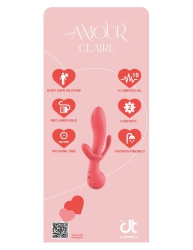 INLAY DREAMTOYS AMOUR TRIPLE PLEASURE VIBE CLAIRE