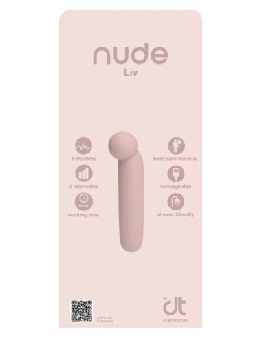 VIBRADOR DE VIAJE INLAY DREAMTOYS NUDE LIV