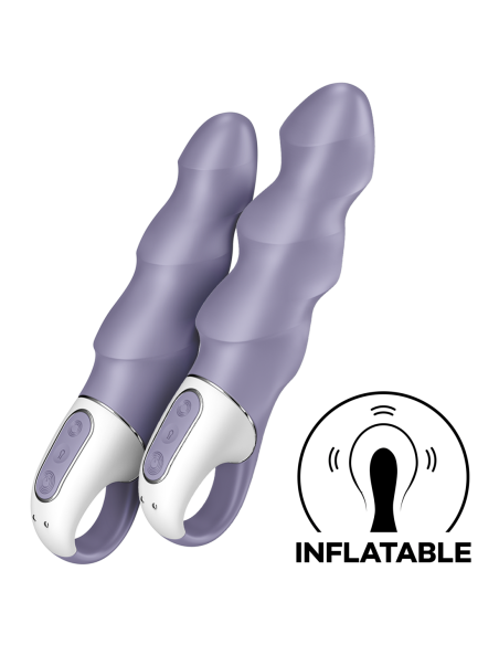 SATISFYER AIR PUMP VIBRATOR 1 DARK VIOLET