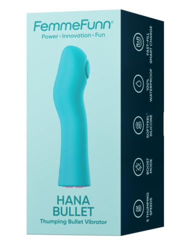 HANA BALA CONTUNDENTE TURQUESA