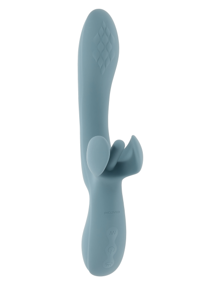 EVOLVED RABBIT VIBRATOR TAKE YOUR FLICK BLUE