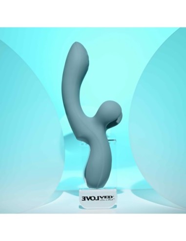 EVOLVED RABBIT VIBRATOR TAKE YOUR FLICK BLUE