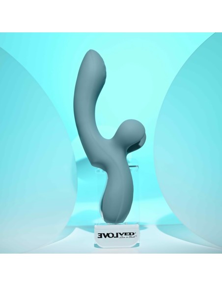 EVOLVED RABBIT VIBRATOR TAKE YOUR FLICK BLUE