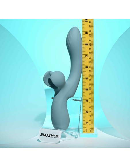 EVOLVED CONEJO VIBRADOR TOMA TU FLICK AZUL