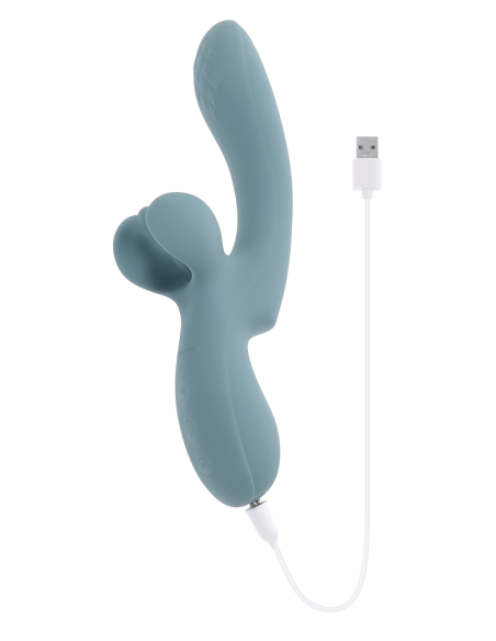 EVOLVED RABBIT VIBRATOR TAKE YOUR FLICK BLUE