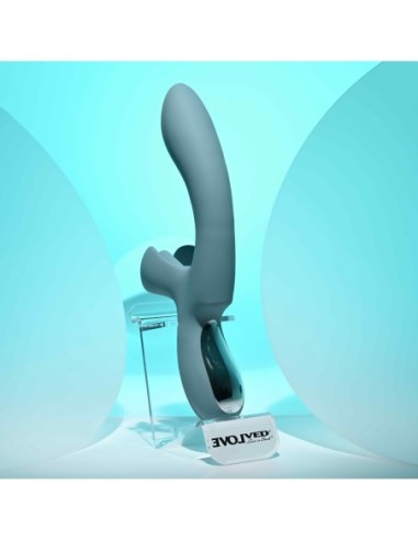 EVOLVED RABBIT VIBRATOR TAKE YOUR FLICK BLUE