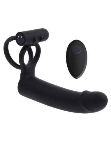 GENDER X CONSOLADOR CON ANILLO PARA EL PENE NEGRO