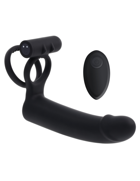 GENDER X CONSOLADOR CON ANILLO PARA EL PENE NEGRO