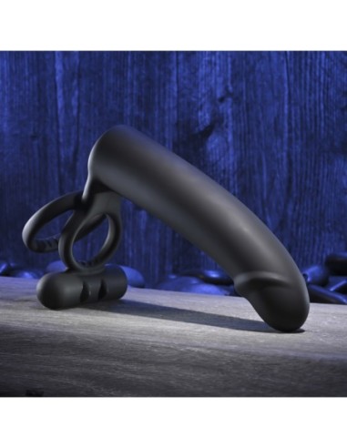 GENDER X CONSOLADOR CON ANILLO PARA EL PENE NEGRO