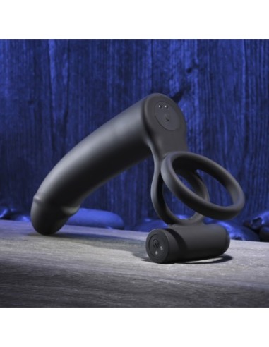 GENDER X CONSOLADOR CON ANILLO PARA EL PENE NEGRO