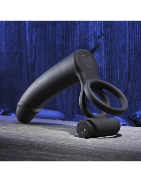 GENDER X DILDO WITH COCKRING BLACK