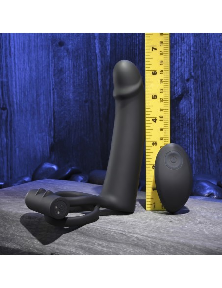 GENDER X CONSOLADOR CON ANILLO PARA EL PENE NEGRO