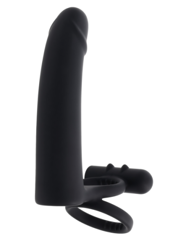 GENDER X DILDO WITH COCKRING BLACK