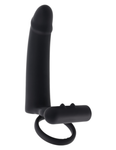 GENDER X DILDO WITH COCKRING BLACK