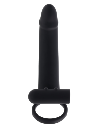 GENDER X DILDO WITH COCKRING BLACK