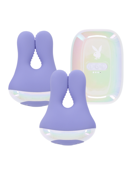 PLAYBOY NIPPLE CLAMPS IN A PINCH PURPLE