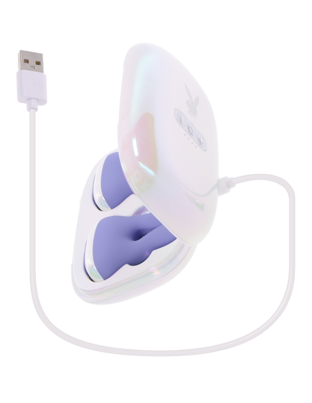 PLAYBOY NIPPLE CLAMPS IN A PINCH PURPLE