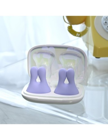 PLAYBOY NIPPLE CLAMPS IN A PINCH PURPLE