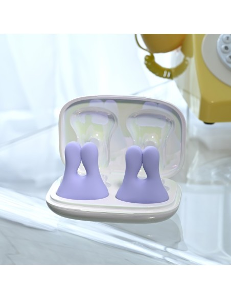 PLAYBOY NIPPLE CLAMPS IN A PINCH PURPLE