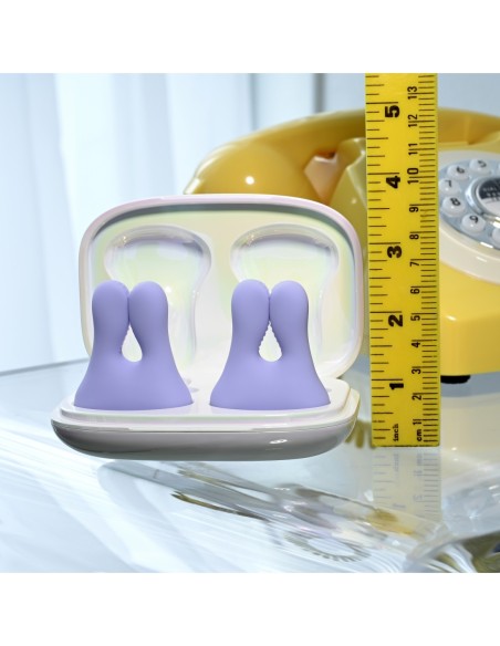 PLAYBOY NIPPLE CLAMPS IN A PINCH PURPLE